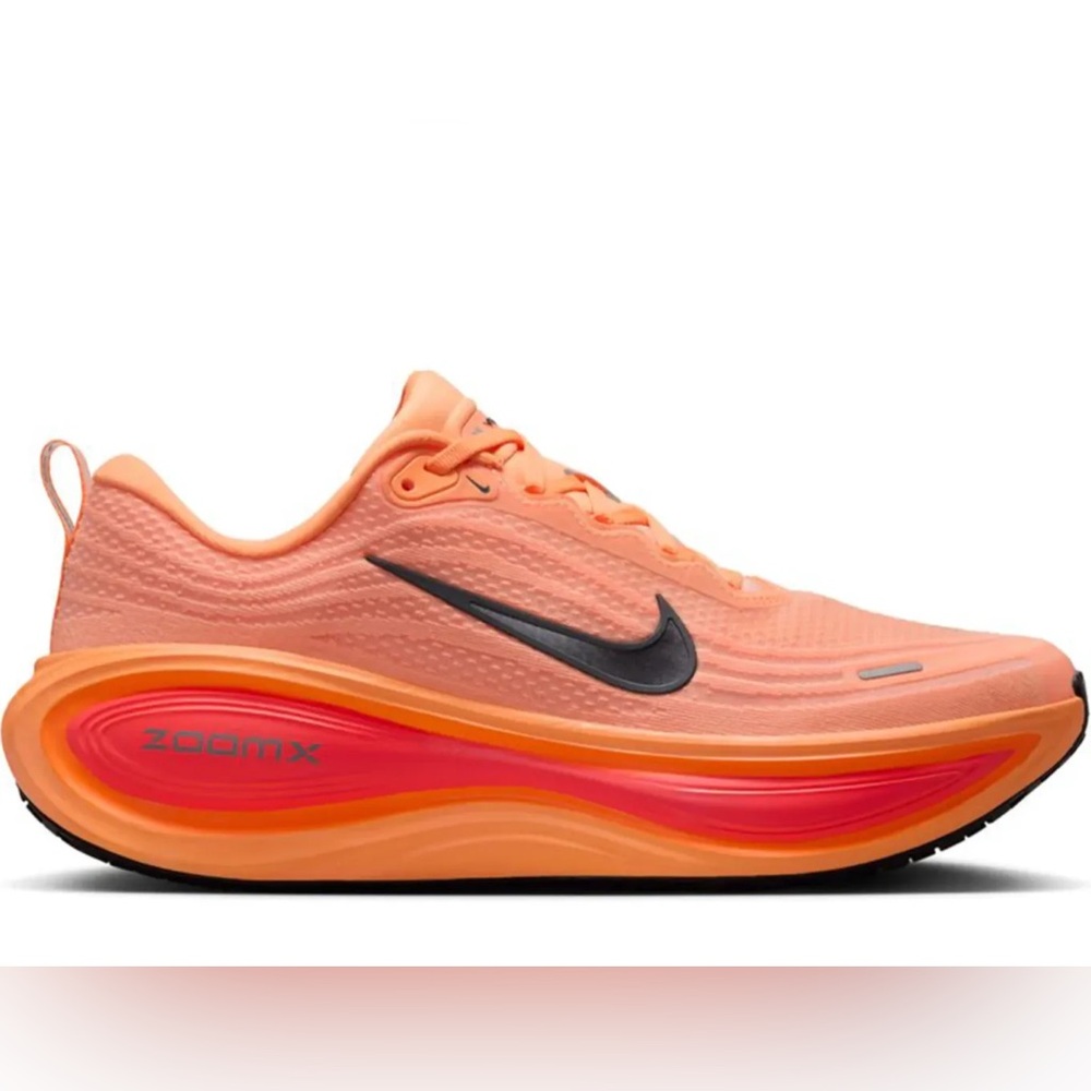 NEW NIKE MEN'S VOMERO PLUS  ZoomX Running Shoe ORANGE PULSE/BLACK-HOT LAVA Sz 6